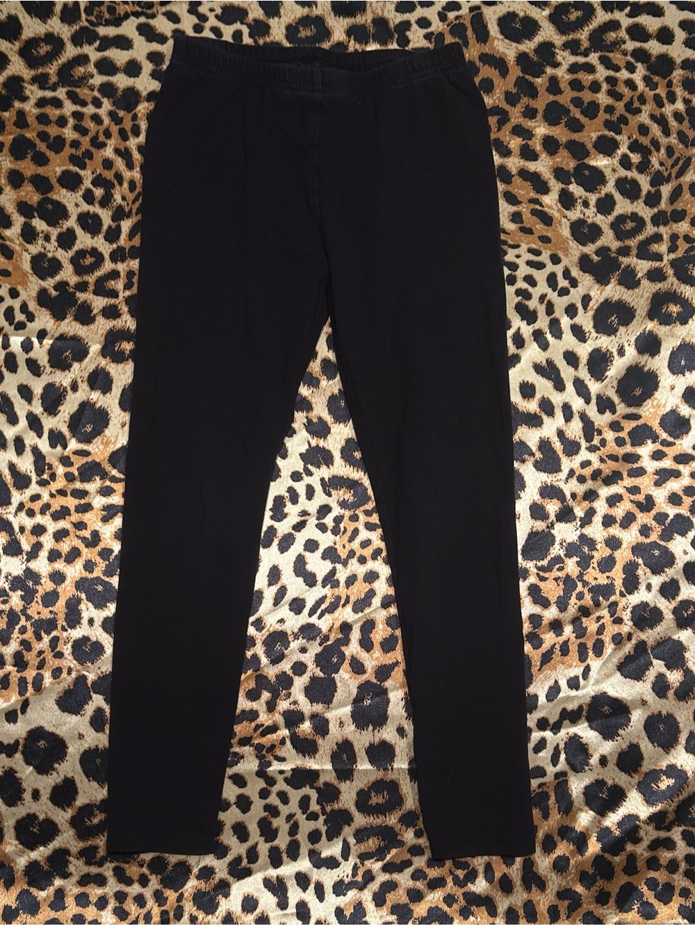 Jumping Beans Girls Black All-Day-Play Leggings